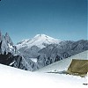 Schelda i Elbrus z Plato Uszbijskiego - fot. Marian Bała