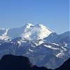 Elbrus widziany ze stoków Laili